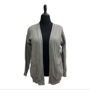Grey Cardigan With Pockets